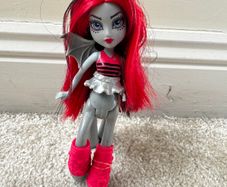 Monster High Fright-mares Doll Frets Quartzmane approx. 15 cm. Used Please see photos