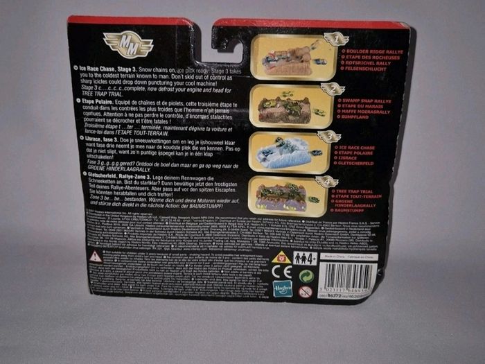 Micro Machines - World Rallye Racing Ice Race Chase - Hasbro 2001 -New- RARE