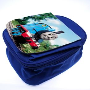 Personalized Blue Lunch Bag for Kids / back to school stationery