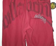 Billabong Red Swim Shorts, Size 28 Age 12