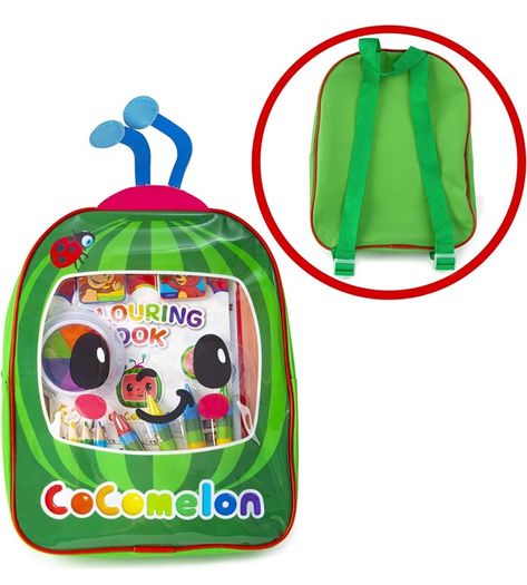 Arts and Crafts Backpack - Childrens Backpacks Backpack - Kids Activity Packs Colouring Book - Travel Activity Packs for Kids