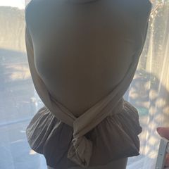 cream top zara medium