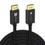 iVanky 4.5M Premium DisplayPort 1.4 UHD/3D 8K (7680x4320@60Hz) 32.4Gbps (Aluminium Alloy/Nylon Braided/Gold Plated) Cable (Brand New/Warranty) Image 2