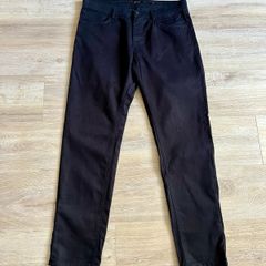 Massimo Dutti mens black trousers 32/32