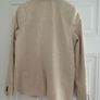 Boys cream linen Blazer Image 4
