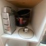 Pots, pans, glasses, silverware, cutting boards, bowls, plates, etc. Image 2