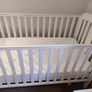 White 3-Piece Nursery Furniture Set Cot Bed, Wardrobe & Changing Chest (Mothercare) Image 3