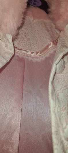 girl pink coat