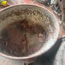 Very Old Cast Pots & Bracket Image 4