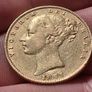 1861 22k Gold Soverign Image 2