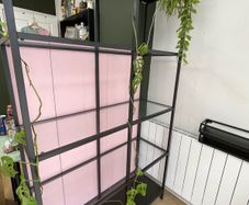 IKEA display shelving