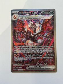 Pokemon Charizard ex card