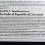 USSR Gorbachev in Germany first day coin stamps cover 1989 Image 8