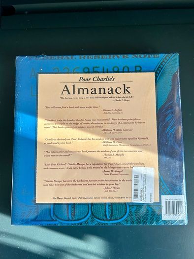 Poor Charlie's Almanack - Charlie Munger