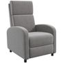 Recliner TV Armchair, Grey Image 6