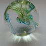 Glass paper weight, Home decor, Paperweight,art glass Coloured glass Image 3