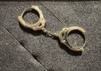 White gold Maria Tash handcuff earring
