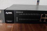 Zyxel 24 port gigabit Ethernet switch.