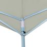Folding Gazebo with 4 Sidewalls Cream Image 3