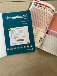 Junior cycle Spanish  Aprendemos Book2  Textbook & Workbook set