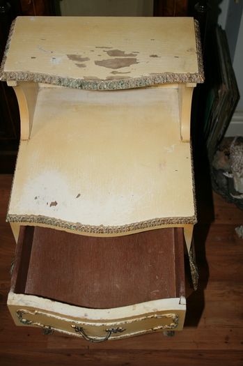 Antique Bedside Table