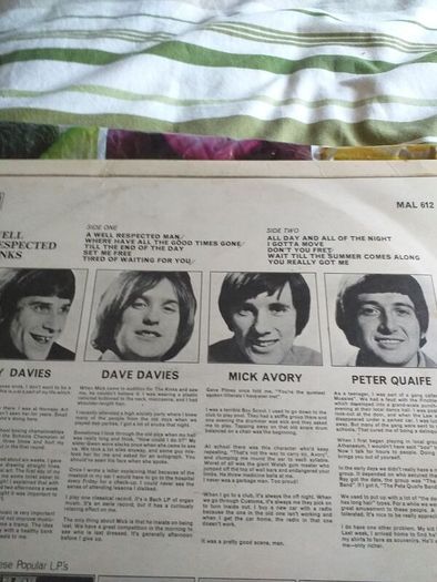 The Kinks.
