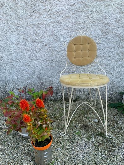 Vintage Wrought Iron Chair
