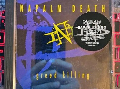Napalm Death "Greed Killing" CD EP