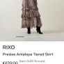 Rixo silk skirt Image 7