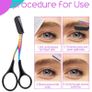 Brand New ElevateTech Eyebrow Scissors with Comb Piece Image 4