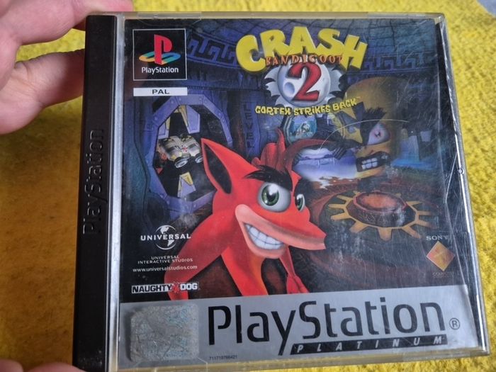 Crash Bandicoot 2 PlayStation1 Ps1 PlayStation2 Ps2 Games Original