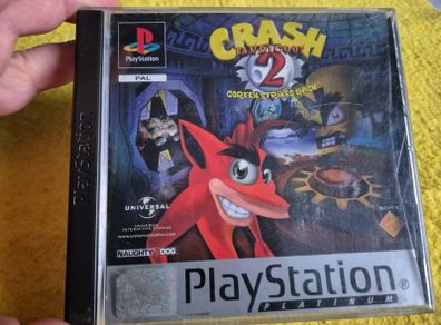 Crash Bandicoot 2 PlayStation1 Ps1 PlayStation2 Ps2 Games Original