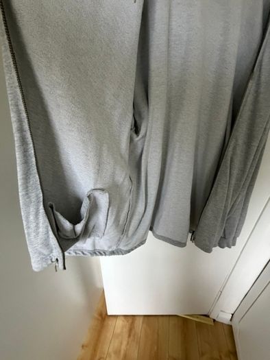 Nike full zip hoodie - grey - size XXL