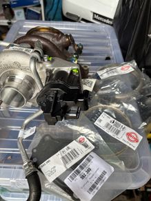 BMW turbo with new gaskets