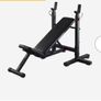 Tiltable weights bench plus 2 dumbbells Image 3