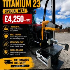 Uniforest Titanium 23 Log Splitter