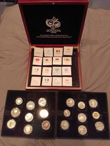 World cup 2006 coin set