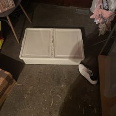 IKEA stage box with lid SOCKERBIT