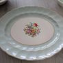Elegant Vintage Johnson Bros Dinner Set  Pastel Green Floral  Serving Pieces Included Image 3