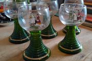 Vintage Beehive Stem Glasses