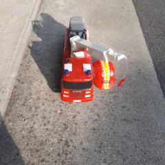 Kids fire engine ride on