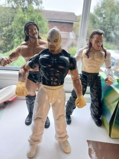Rey Mysterio,  CM Punk, Jeff Hardy Bundle WWE WWF