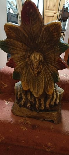 Red Indian Bust