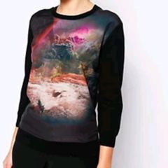 Ted Baker silk cashmere waterfall sweater