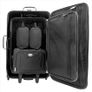 4 piece luggage set Suitcase Baggage Luggage - Storable in each other! Image 3