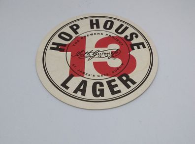 Guinness : Hop House 13 Lager : The Brewers Project - Beer Mat/Coaster