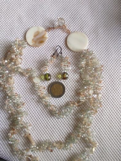 Toto sterling silver crystal matching set