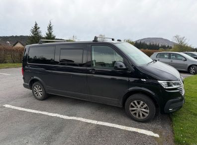 VW transporter roof bars