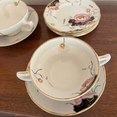 Mason's Waterlily Pattern Soup Set