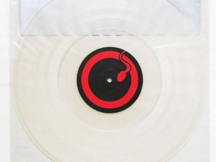 Queens Of The Stone Age -go With The Flow 12" Clear 2003 Uk Pressing Qotsa Kyuss